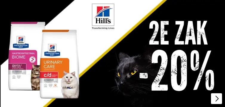 Hill's Prescription Diet 2e zak 20% korting LET OP AFWIJKENDE TERMIJN CAT